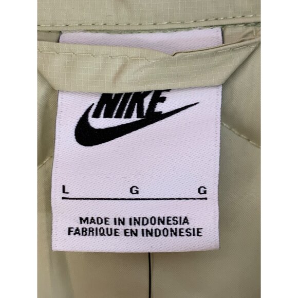 NWT Nike Oversized Fit Quilted Shirt Jacket Shacket Women L/XL - Picture 6 of 12